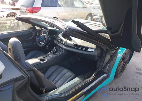 2019 BMW I8 из США, поврежденный, VIN WBY2Z6C51KVG97923